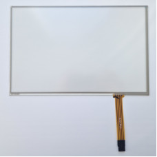Тачскрин 227мм на 147мм - диагональ 270мм - 4 контакта широкий разъем - сенсорное стекло