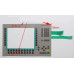Мембрана с кнопками клавиатуры для Siemens SIMATIC MP370-12 - 6AV6545-0AD10-0AX0 - размер 445мм на 290мм